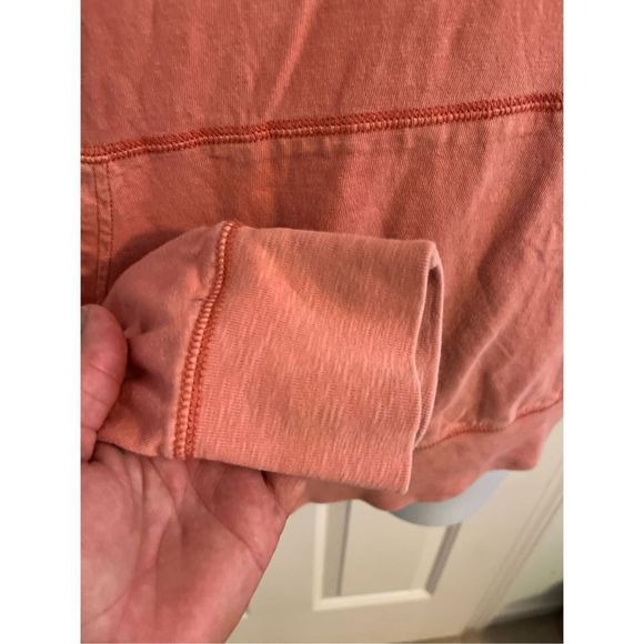 J. Crew - Coral Lightweight Hoodie- Size Large. - Picture 6 of 7